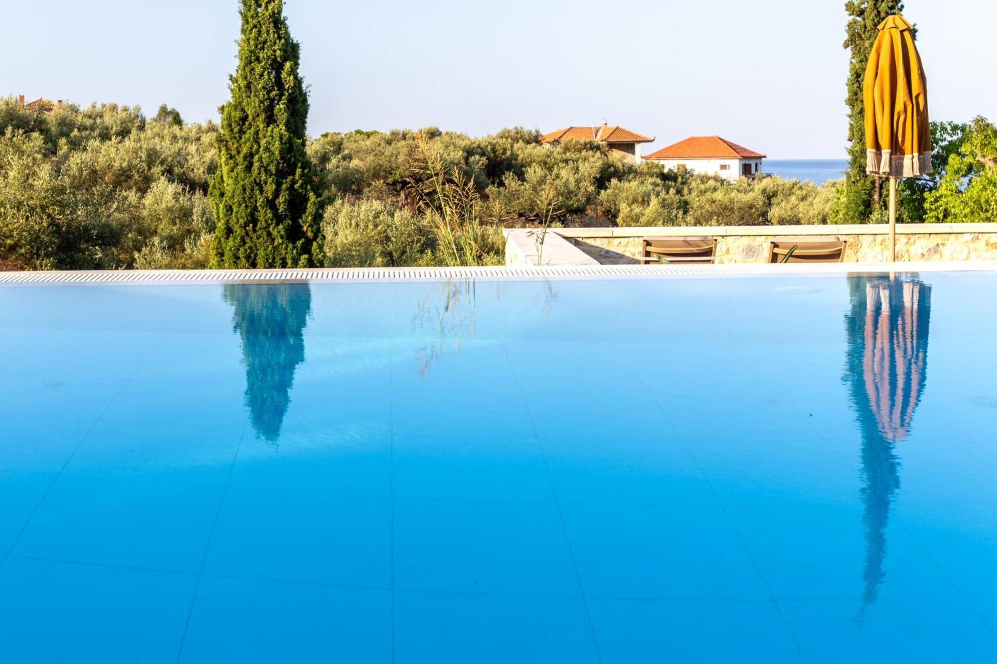 Olympia Zervea Studios With Pool - Apartment Kardamyli Exterior foto